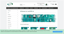 Desktop Screenshot of medi3000.de